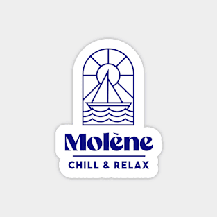 Molène Chill & Relax - Brittany Morbihan 56 BZH Sea Sticker